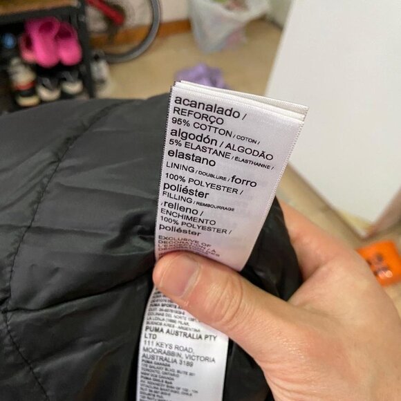 Vintage retro puma bomber varsity black jacket - Picture 12 of 13